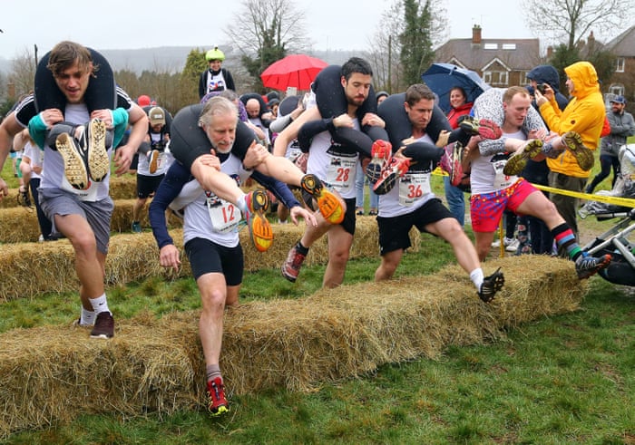 Wife carrying sport in Finland
